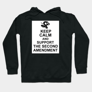 Keep calm and support 2A Hoodie